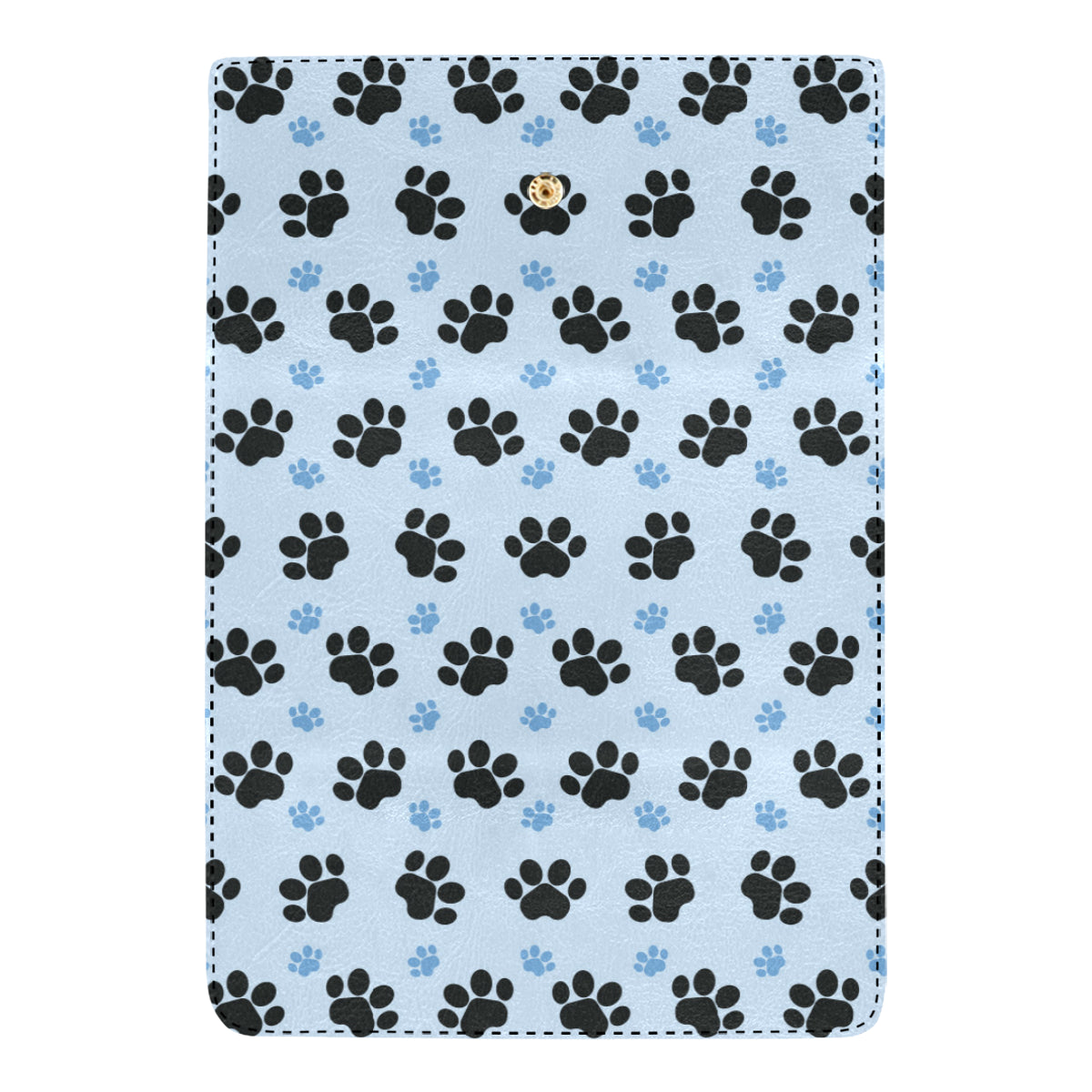 Paw Pattern Print Design A04 Women's Trifold Wallet