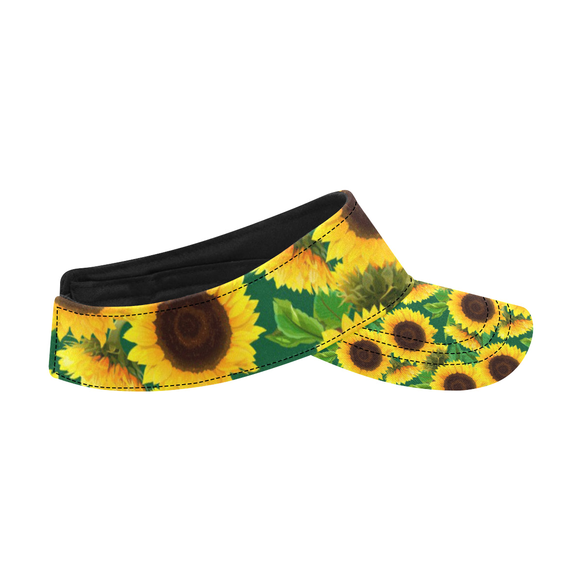 Sunflower Pattern Print Design SF02 Unisex Sun Visor