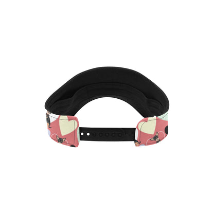 Chihuahua Pattern Print Design 01 Unisex Sun Visor