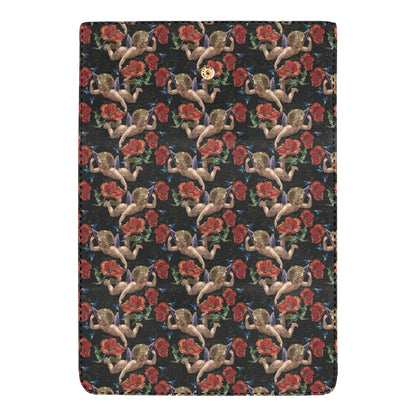 Cupid Pattern Print Design 05 Women's Trifold Wallet