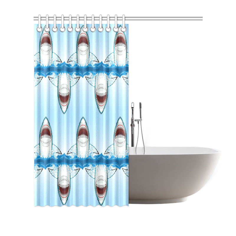 Shark Bite Shower Curtain