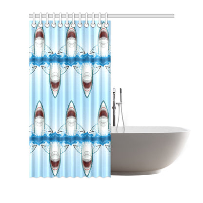 Shark Bite Shower Curtain