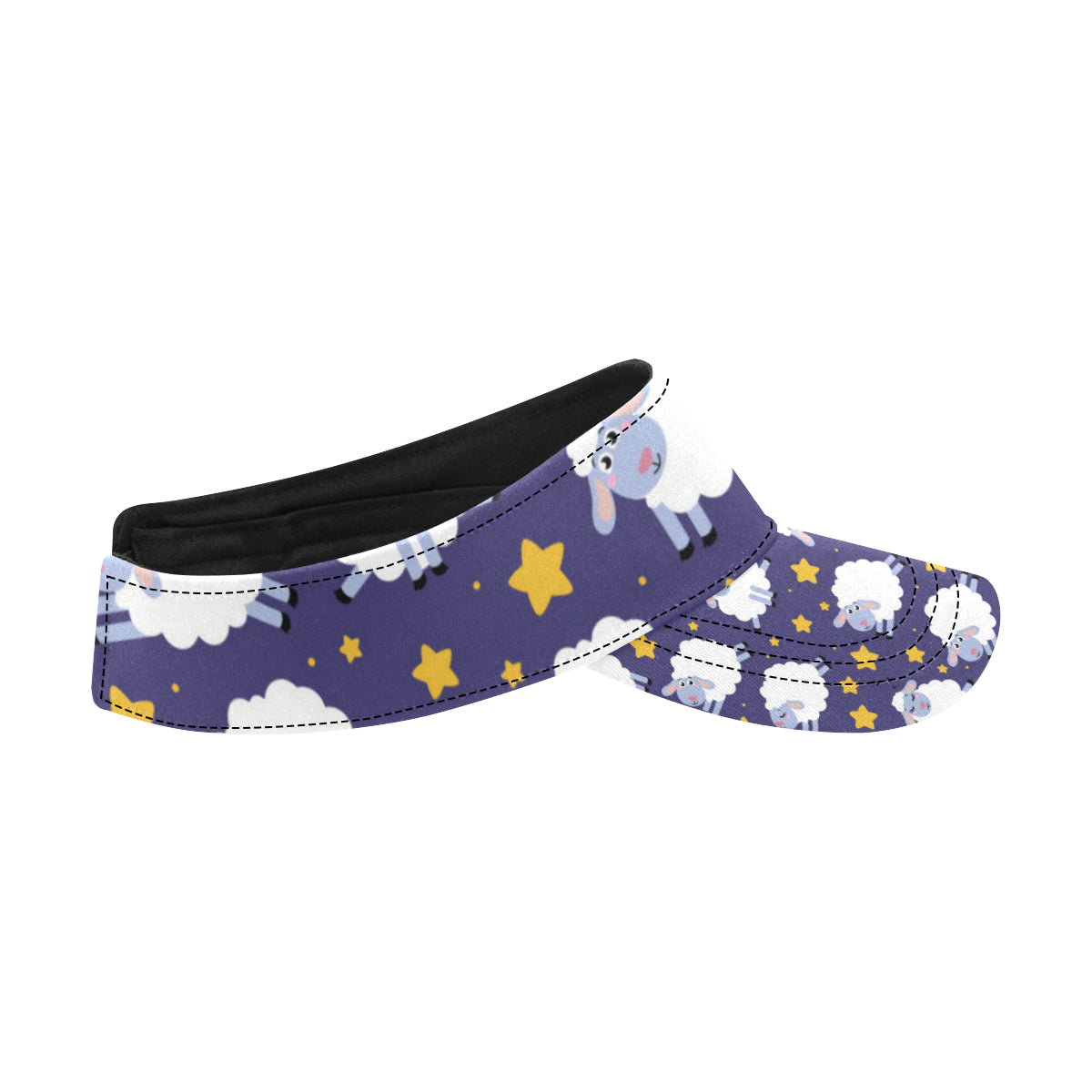 Sheep Pattern Print Design 03 Unisex Sun Visor