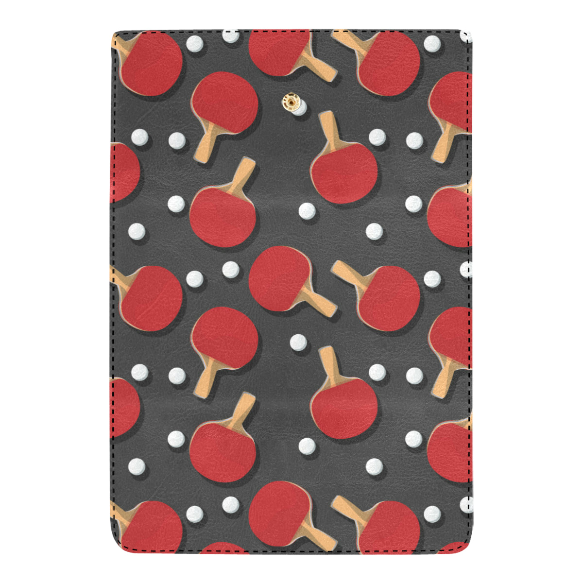 Ping Pong Pattern Print Design A05 Women's Trifold Wallet