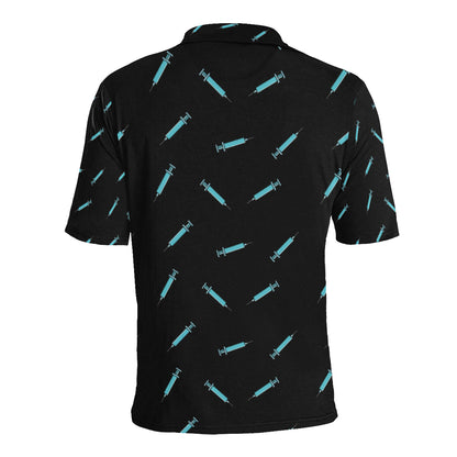 Phlebotomist Pattern Print Design A04 Men Polo Shirt