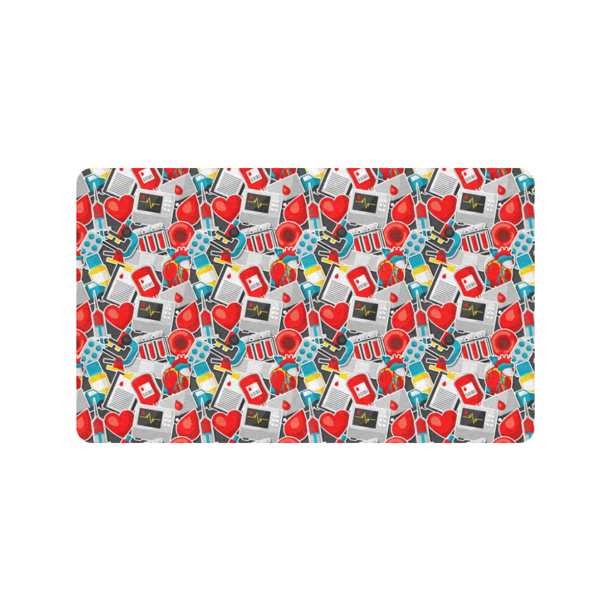 Phlebotomist Medical Themed Rubber Doormat