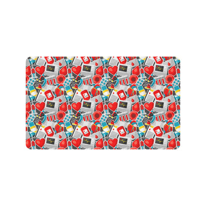 Phlebotomist Medical Themed Rubber Doormat