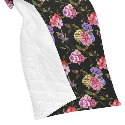 Carnations Pattern Print Design CN05 Premium Quilt