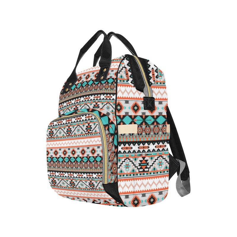 Tribal Aztec Indians pattern Diaper Bag Backpack