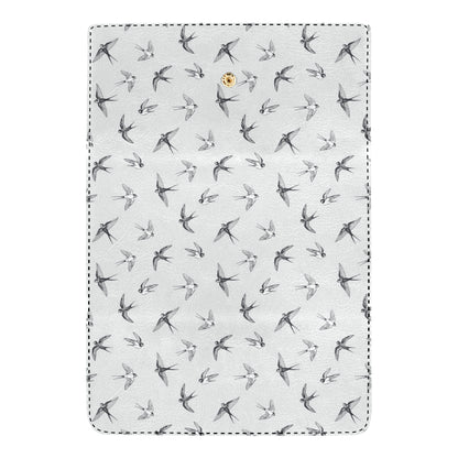 Swallow Bird Pattern Print Design 04 Women's Trifold Wallet