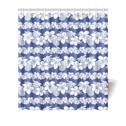 Hawaiian Themed Pattern Print Design H07 Shower Curtain