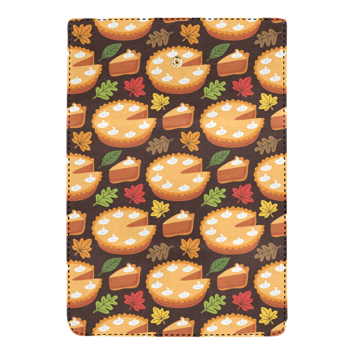 Pie Pattern Print Design A03 Women's Trifold Wallet