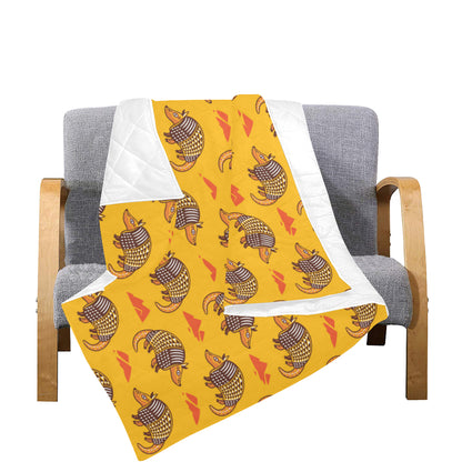 Armadillo Pattern Print Design 03 Premium Quilt