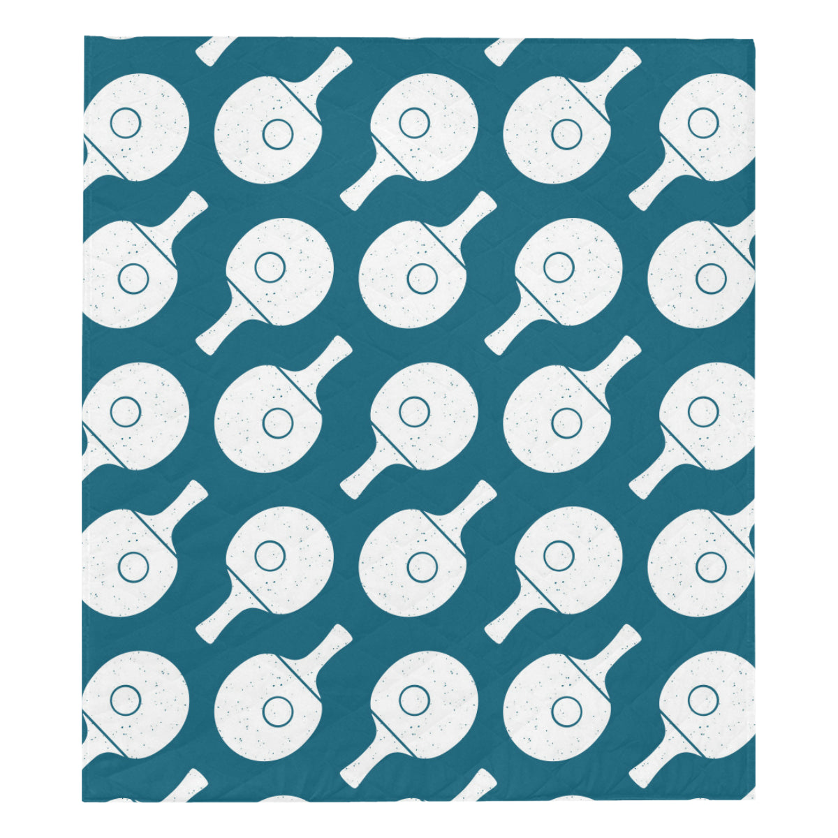 Ping Pong Pattern Print Design A02 Premium Quilt