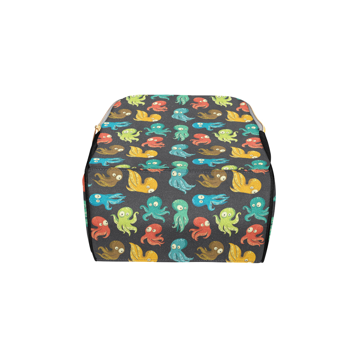 Octopus Pattern Print Design A01 Diaper Bag Backpack