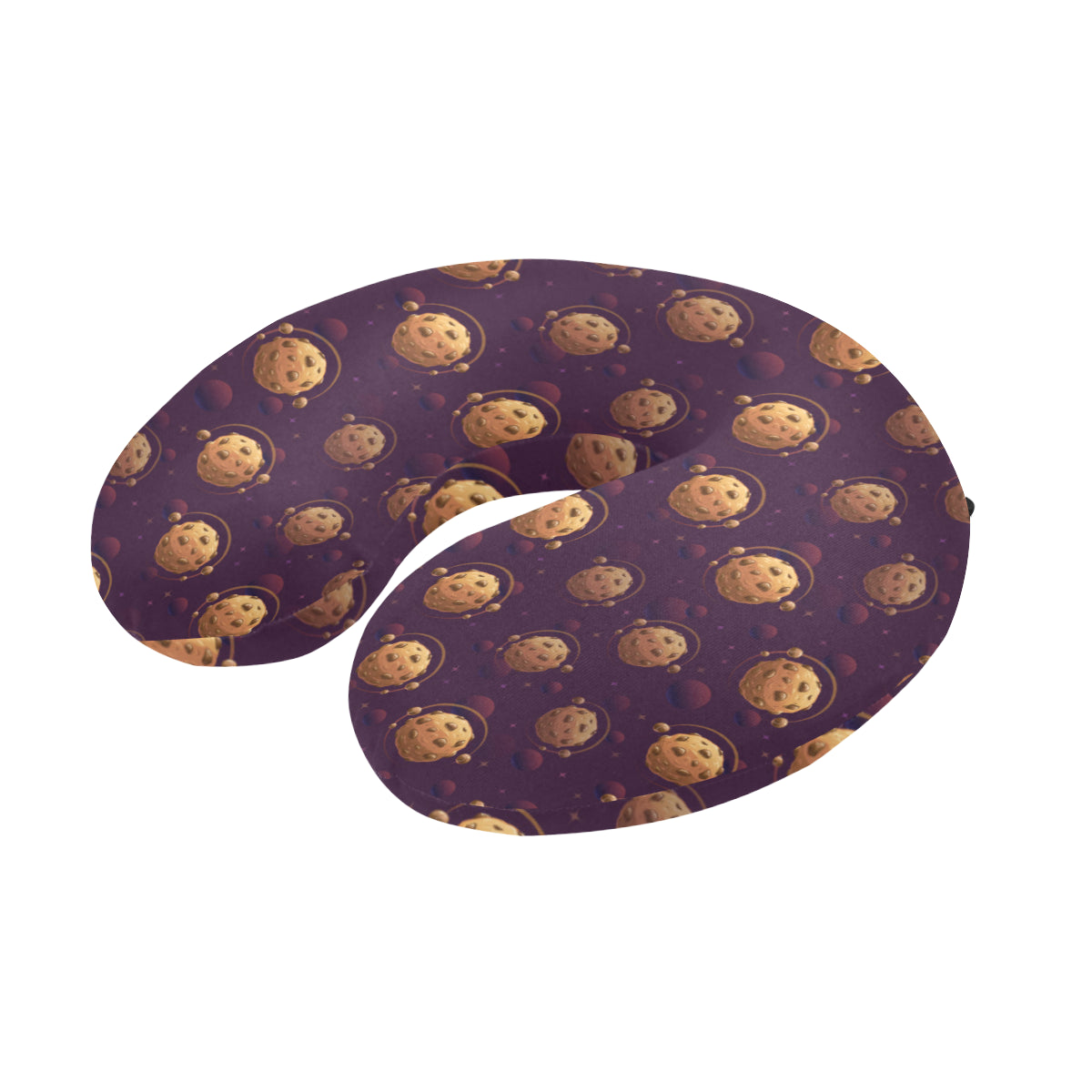 Cookie Pattern Print Design 03 U-Shaped Travel Neck Pillow