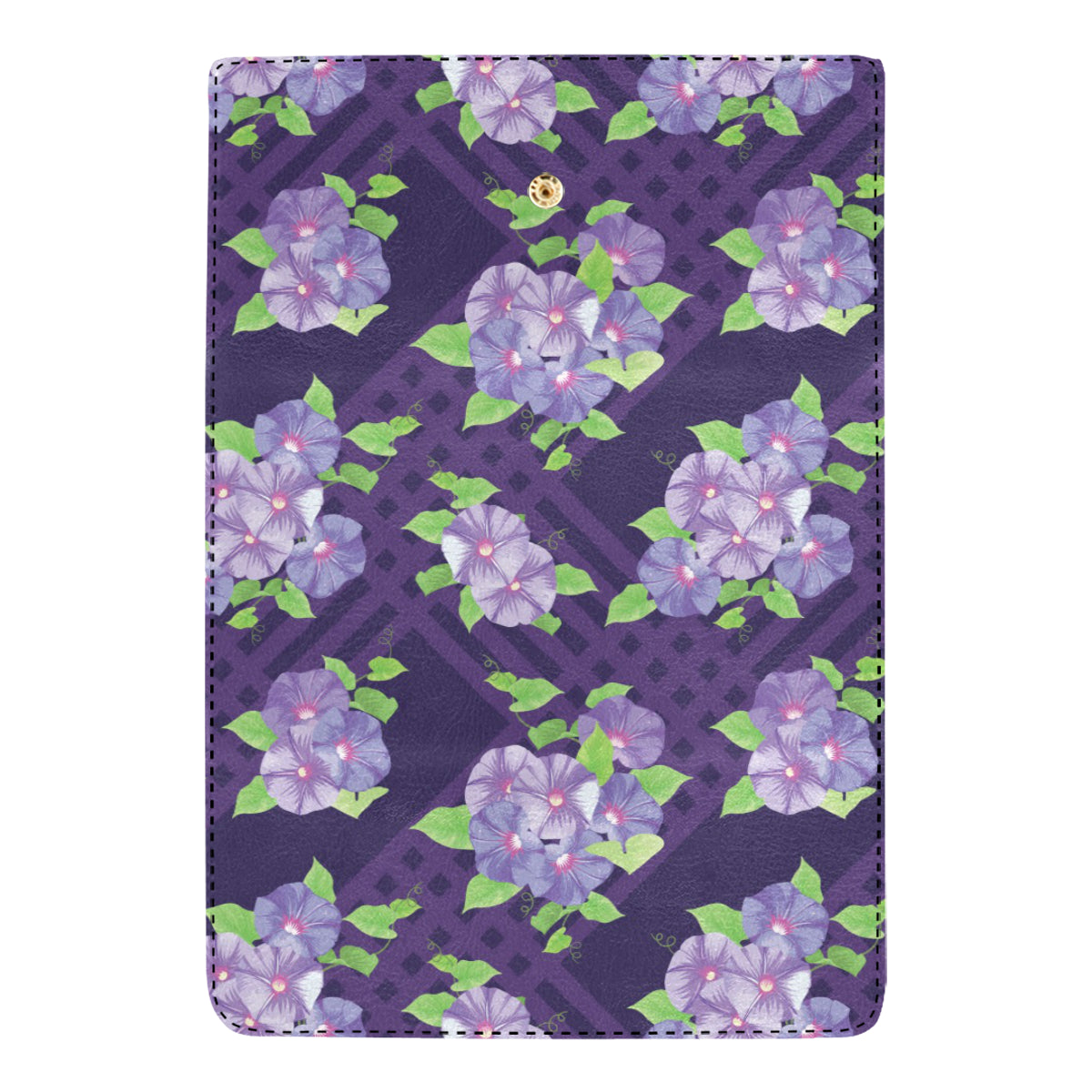 Morning Glory Pattern Print Design MG03 Women's Trifold Wallet