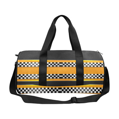 Checkered Pattern Print Design 01 Duffel Bag