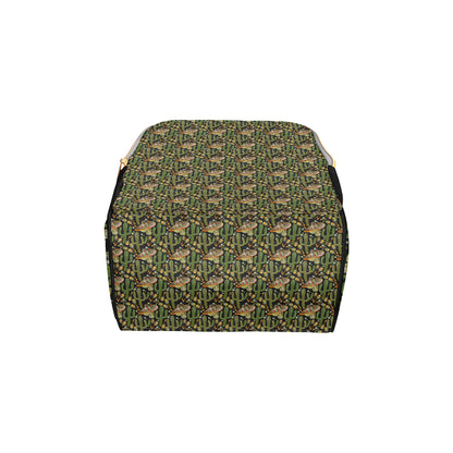 Western Style Print Diaper Bag Backpack