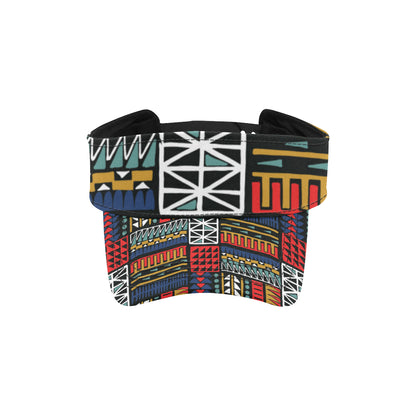 Kente Pattern Print Design 02 Unisex Sun Visor