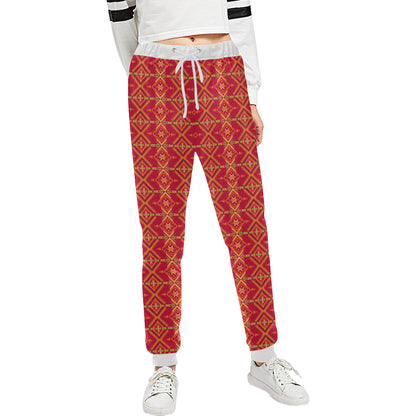 Southwest Aztec Design Themed Print Unisex Sweatpants