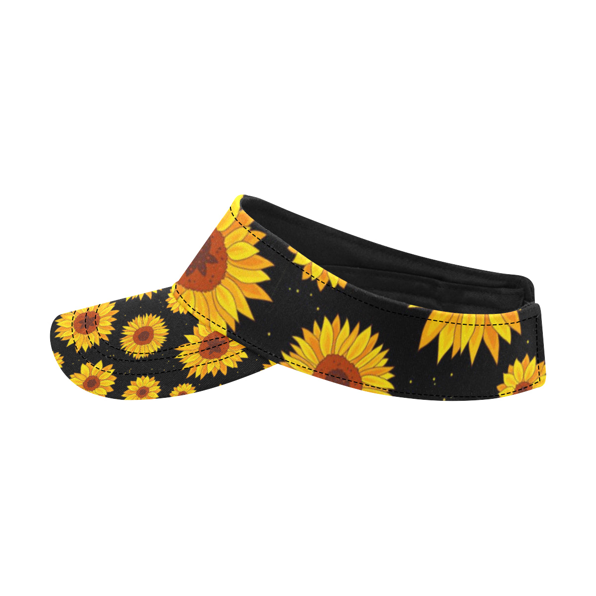 Sunflower Pattern Print Design SF09 Unisex Sun Visor
