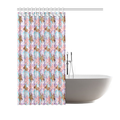 Christian Pattern Print Design 03 Shower Curtain