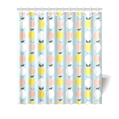 Citrus  Pattern Print Design 03 Shower Curtain