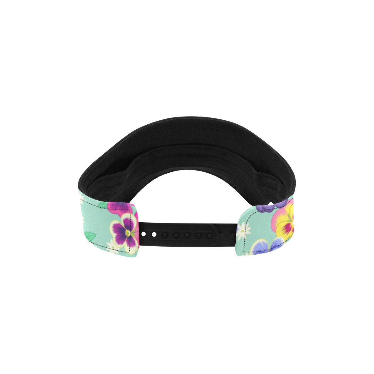 Pansy Pattern Print Design PS08 Unisex Sun Visor