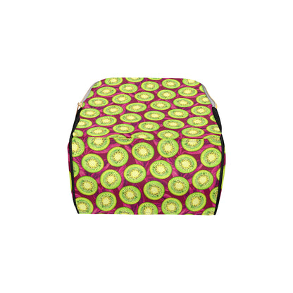 Kiwi Pattern Print Design KW05 Diaper Bag Backpack