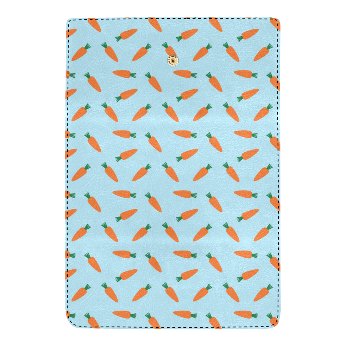 Carrot Pattern Print Design 03 Women's Trifold Wallet