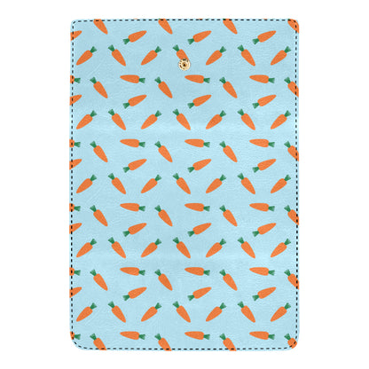 Carrot Pattern Print Design 03 Women's Trifold Wallet