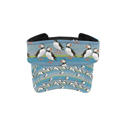 Puffin Pattern Print Design A01 Unisex Sun Visor