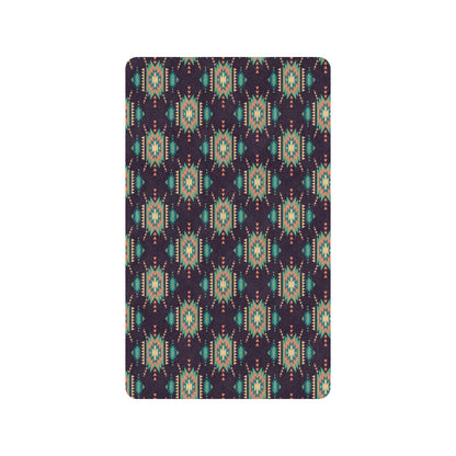 Navajo Geometric Style Print Pattern Rubber Doormat