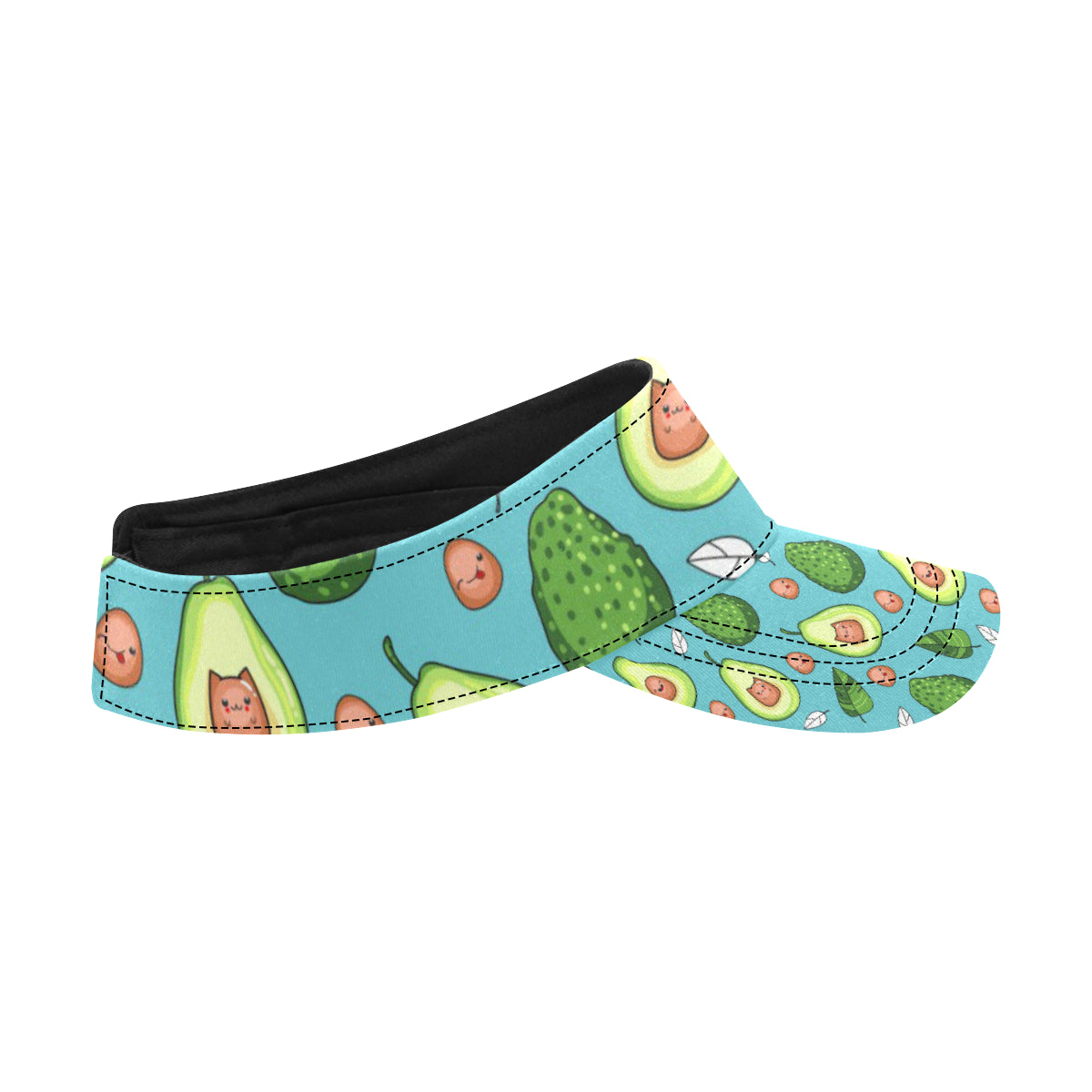 Avocado Pattern Print Design AC05 Unisex Sun Visor