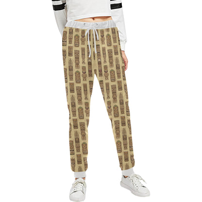 Totem Tiki Style Themed Design Unisex Sweatpants