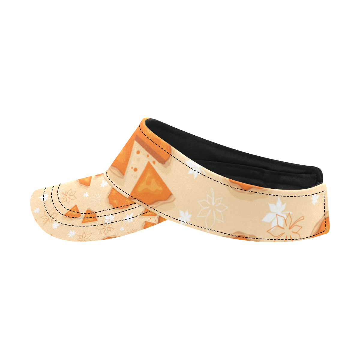 Pie Pattern Print Design A01 Unisex Sun Visor