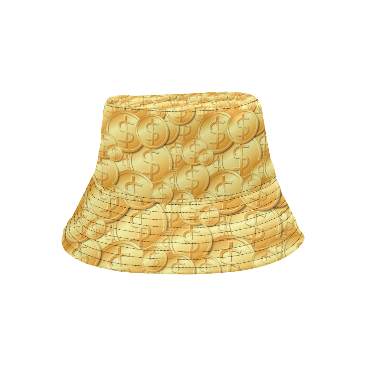 Dollar Pattern Print Design DO03 Unisex Bucket Hat