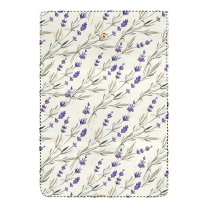 Lavender Pattern Print Design 01 Women's Trifold Wallet