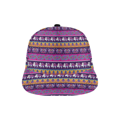 Boho Indian Style Pattern Snapback Cap