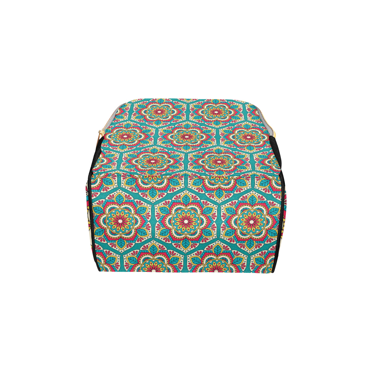 Mandala Pattern Print Design 03 Diaper Bag Backpack