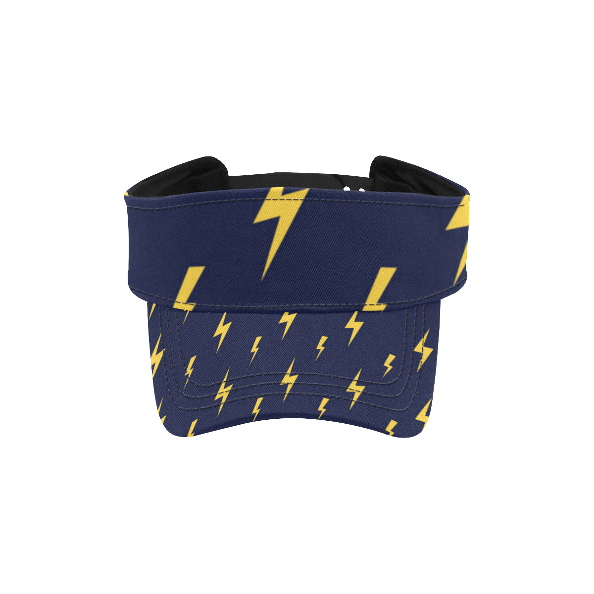 Lightning Thunder Pattern Print Design 03 Unisex Sun Visor
