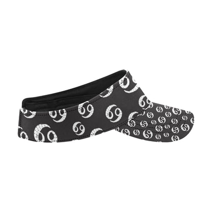 Cancer Zodiac Pattern Print Design 02 Unisex Sun Visor