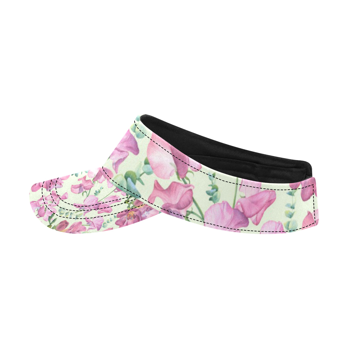 Peony Pattern Print Design PE011 Unisex Sun Visor