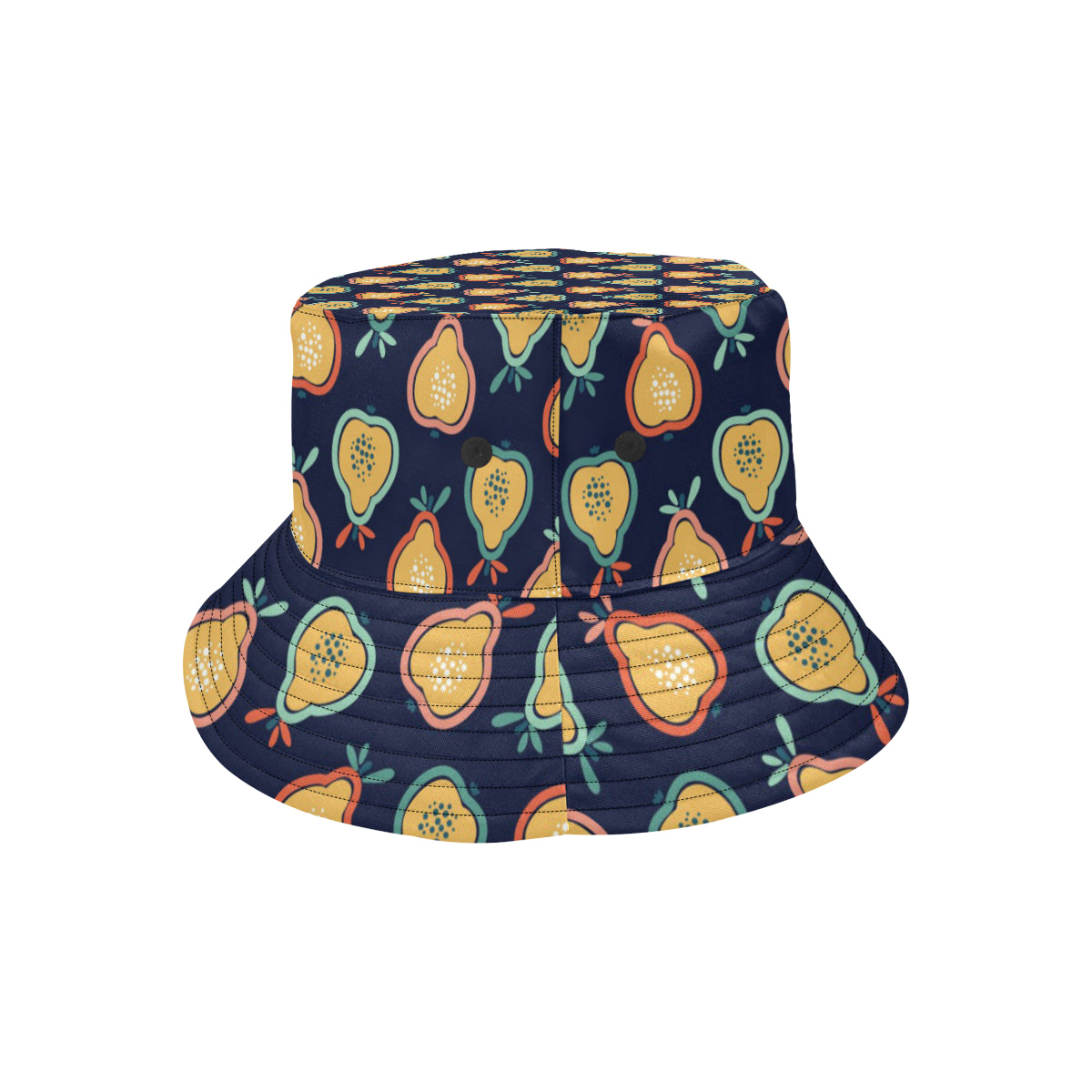 Pear Pattern Print Design PE03 Unisex Bucket Hat