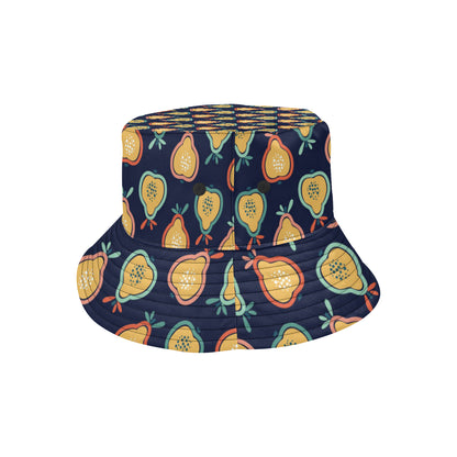 Pear Pattern Print Design PE03 Unisex Bucket Hat