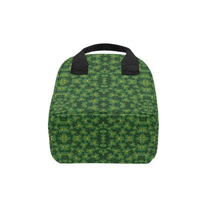 Shamrock Pattern Insulated Lunch Bag