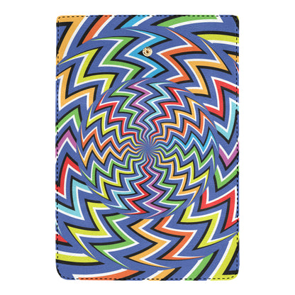 Optical illusion Pattern Print Design A02 Women's Trifold Wallet