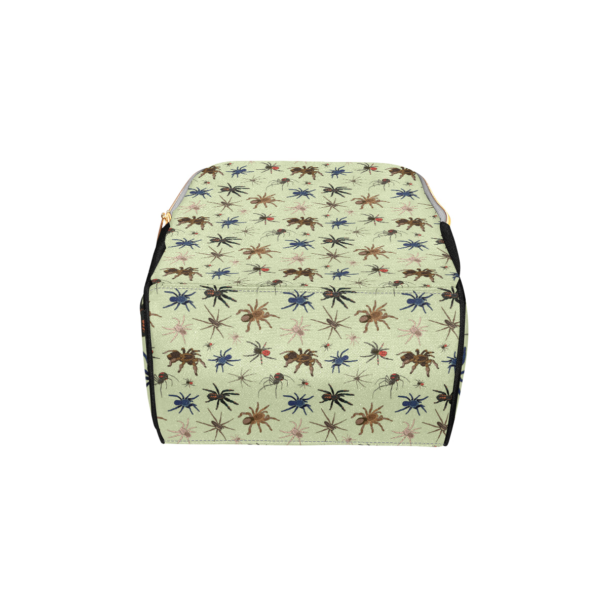 Tarantula Pattern Print Design 02 Diaper Bag Backpack