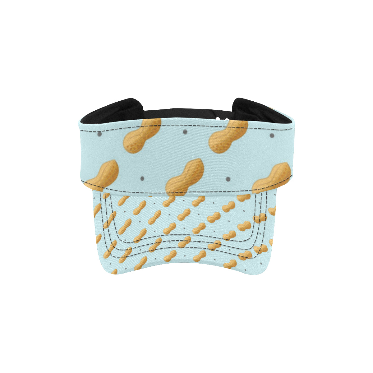 Peanut Pattern Print Design A03 Unisex Sun Visor